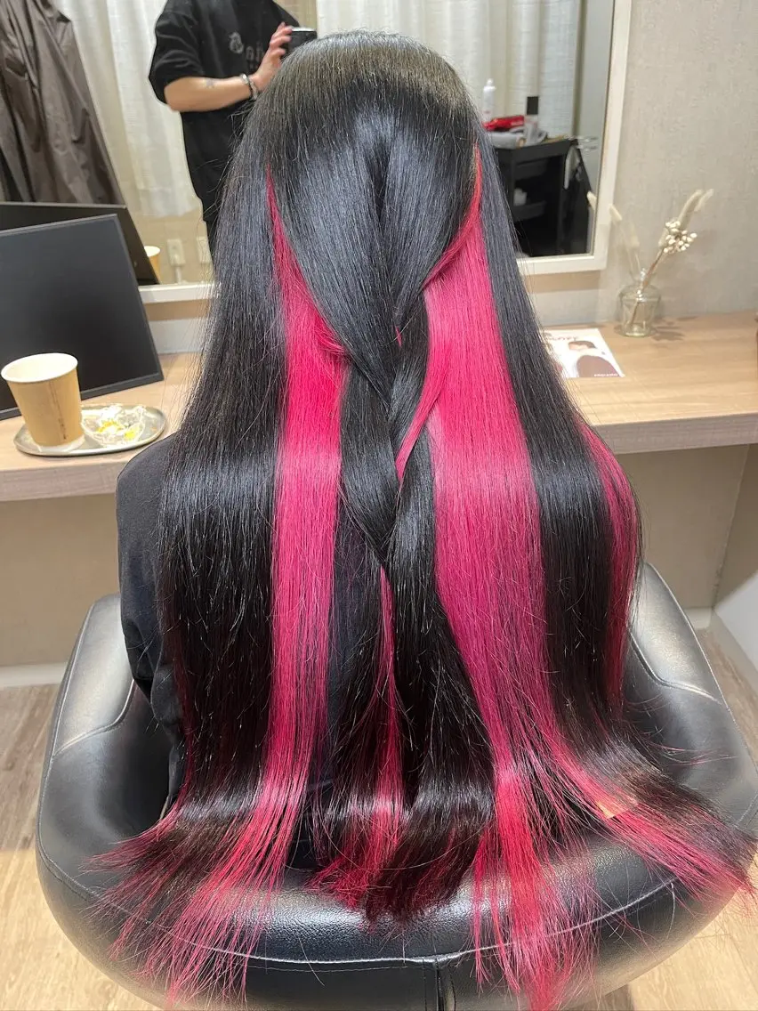 ロング カラー ANDIAMO SAKAE🍁楓のヘアスタイル