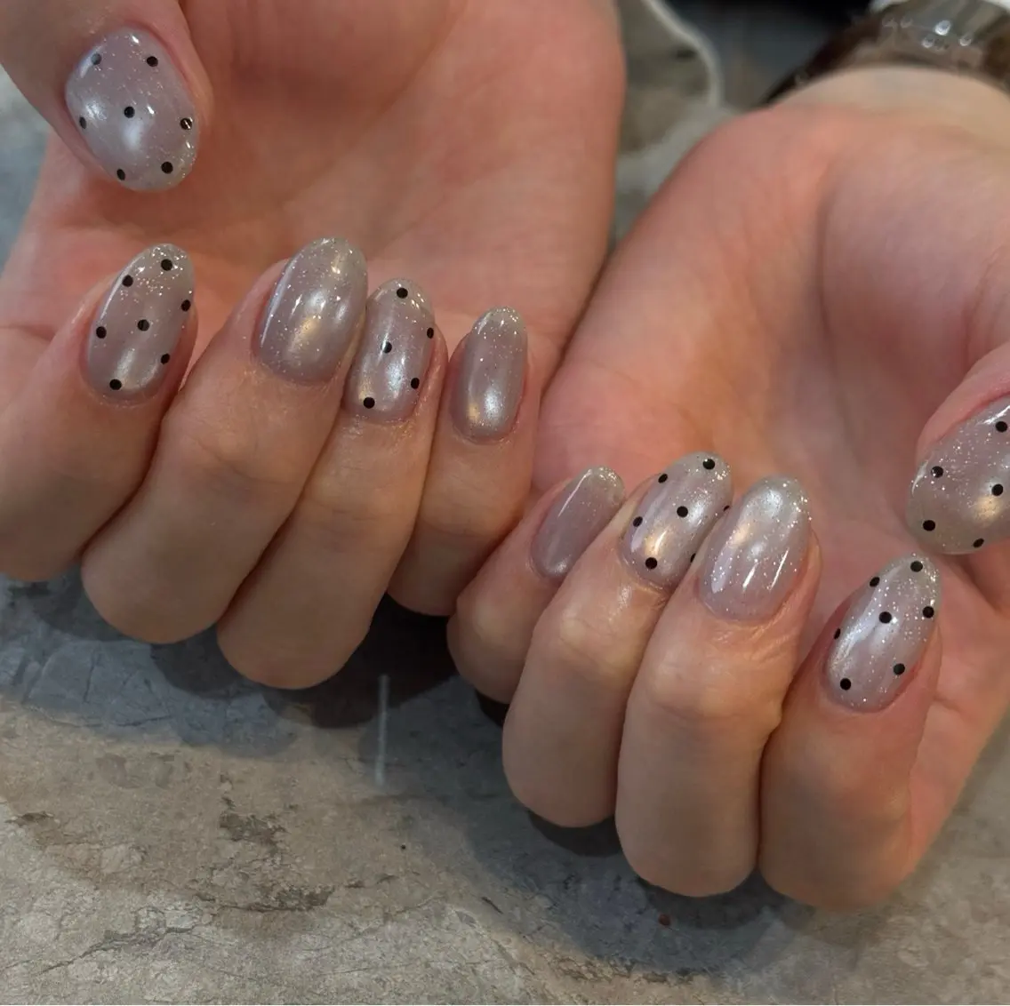 ネイル ドット ハンドネイル Blé nailのネイルデザイン