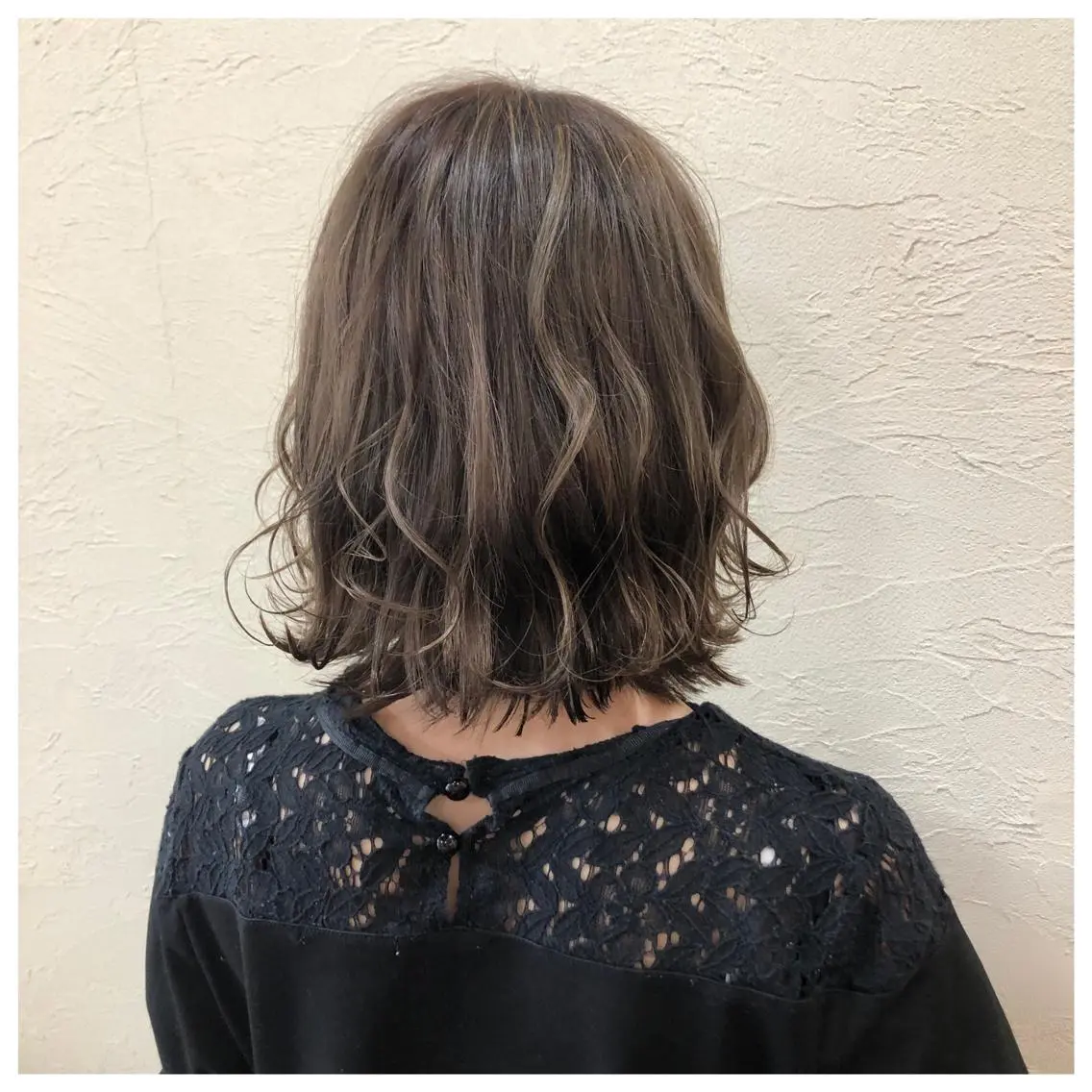 ミディアム カラー カット ヘアカラー トリートメント ENIF ヤマグチアツコのヘアスタイル