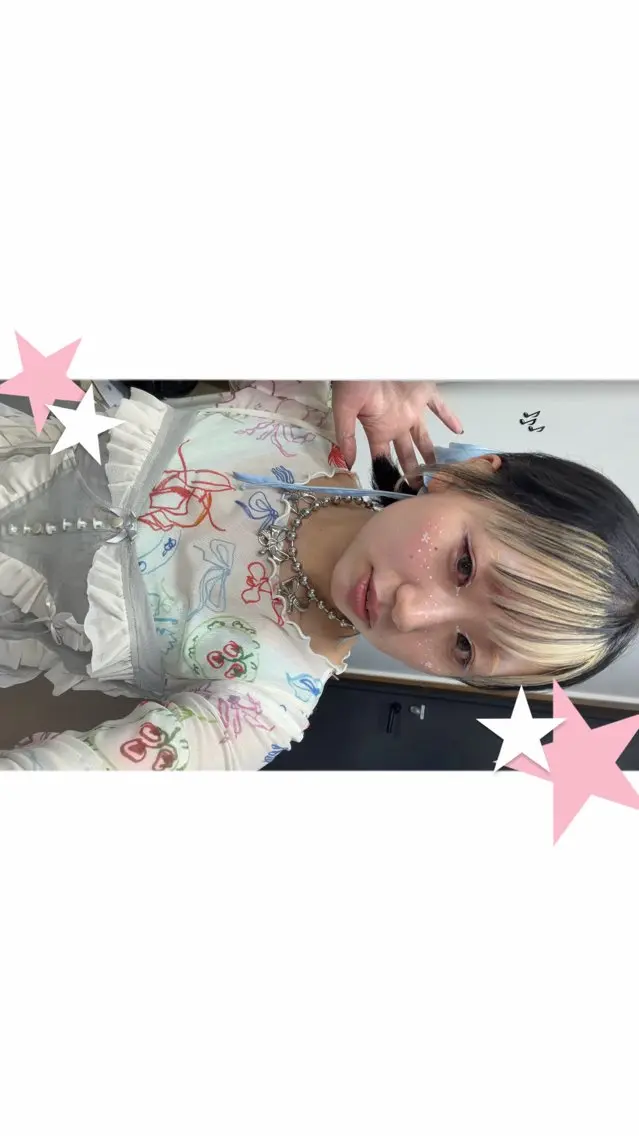 ミディアム カラー ヘアカラー 岡山ハイトーン・ ルーツカラー/こもものヘアスタイル