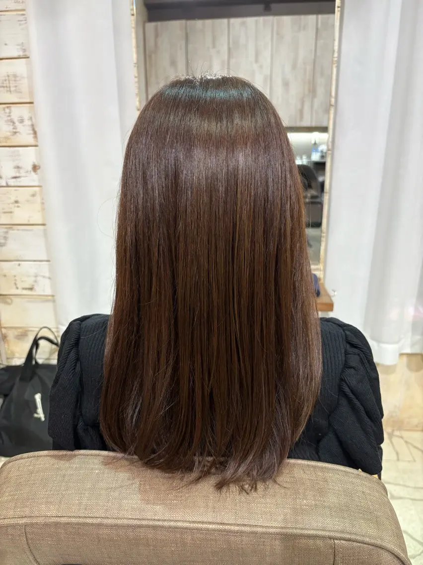 カラー 山本 晴香のヘアスタイル