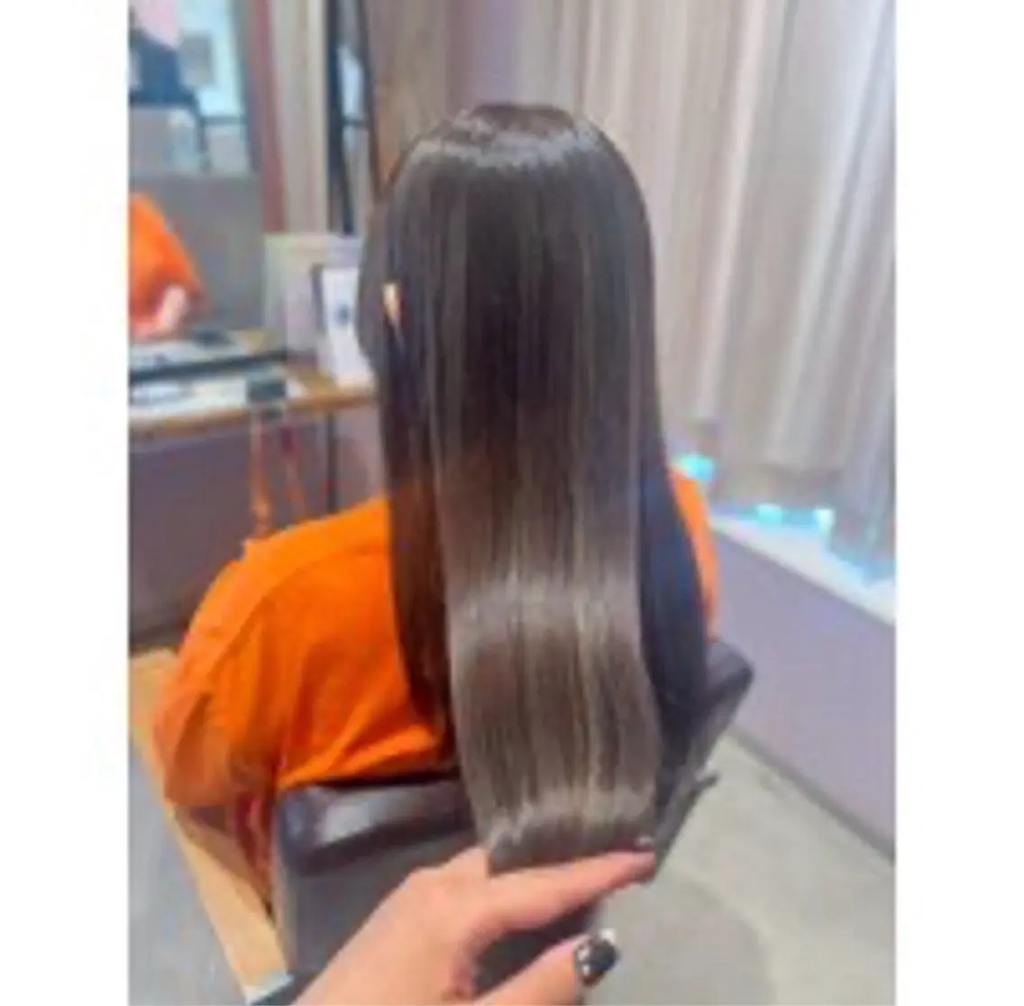 ロング 西村 雪菜のヘアスタイル