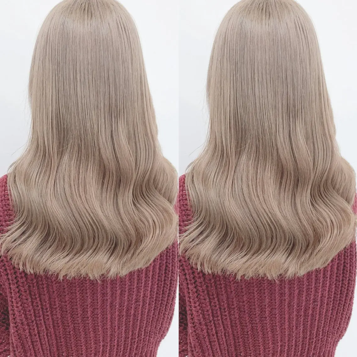 セミロング ヘアカラー 🇰🇷韓国ヘア特化 ヒロキ🇰🇷のヘアスタイル