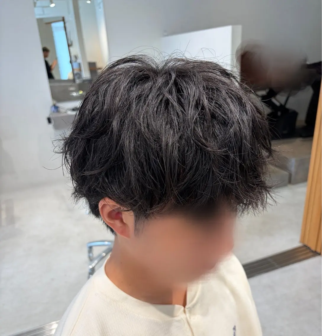 パーマ メンズ メンズパーマ 柘植 琢馬のヘアスタイル