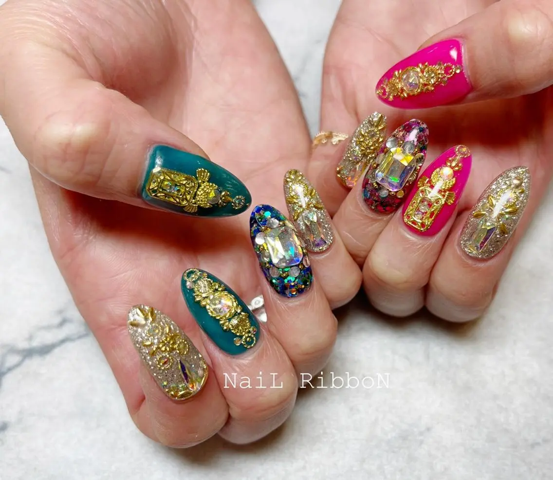 ネイル 🎀ネイルサロン RIRI🎀のネイルデザイン