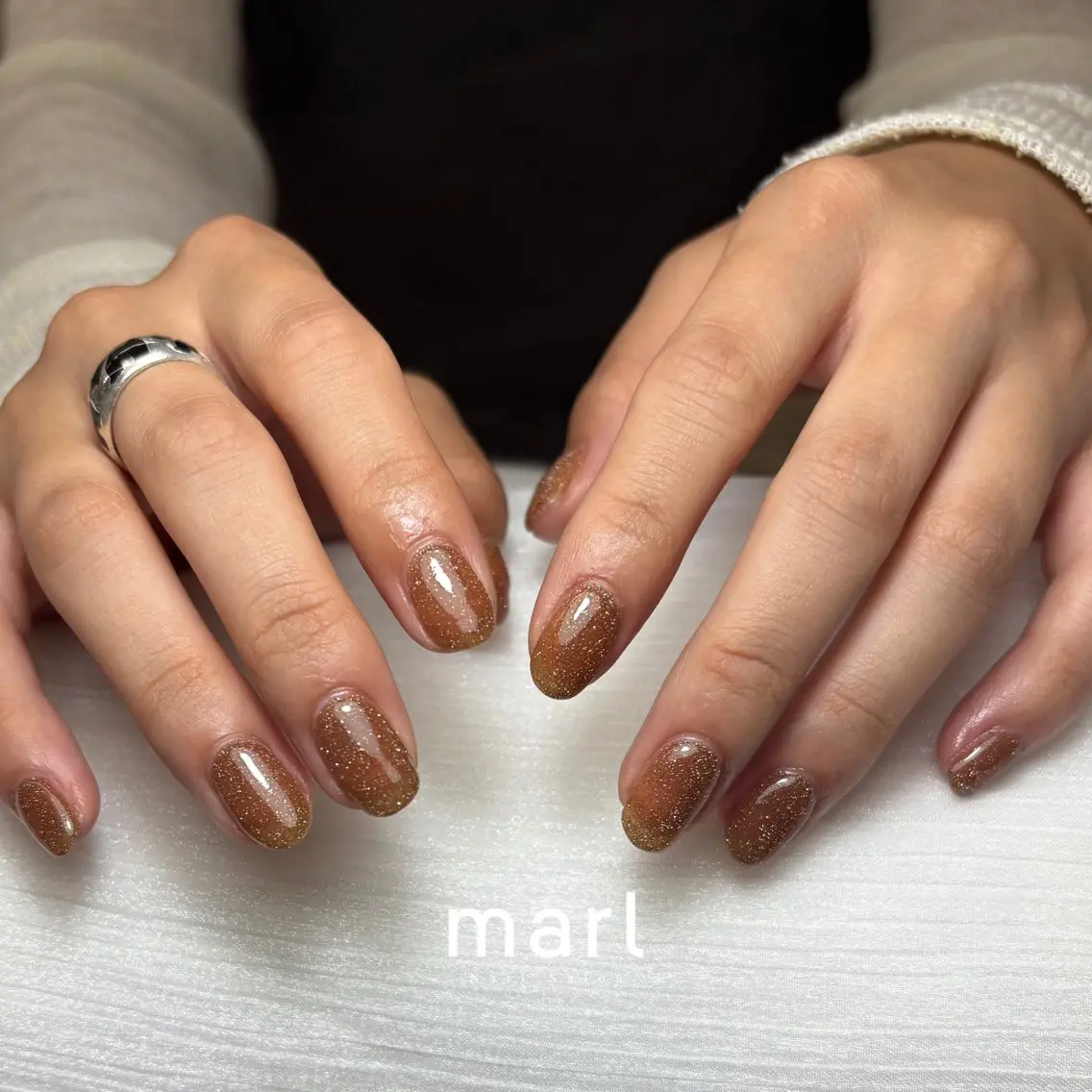 ネイル ハンドネイル marl姫路店 arisaのネイルデザイン
