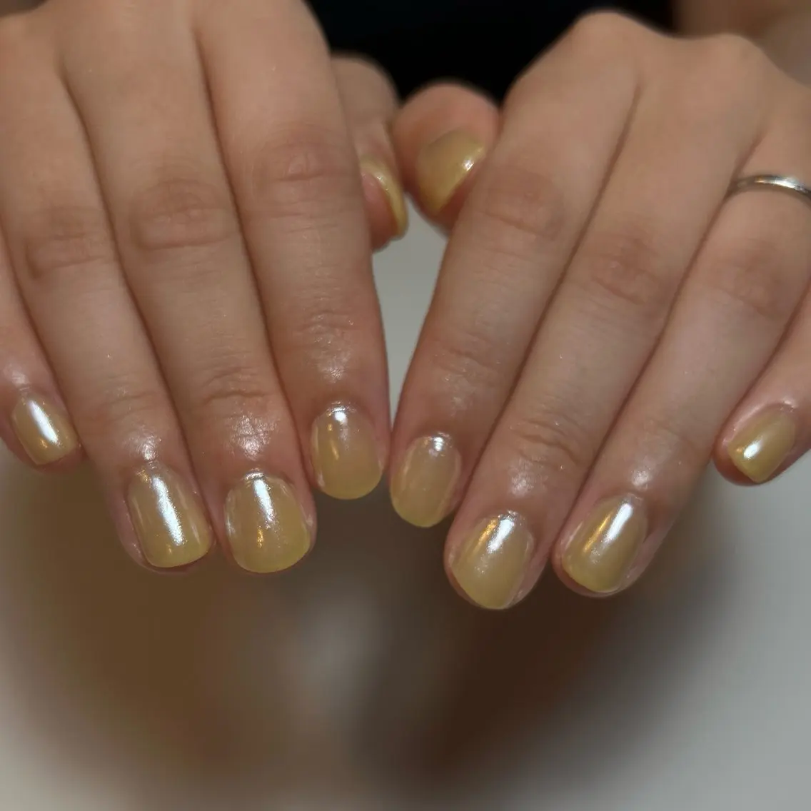 ネイル オーロラネイル ハンドネイル emy nailのネイルデザイン
