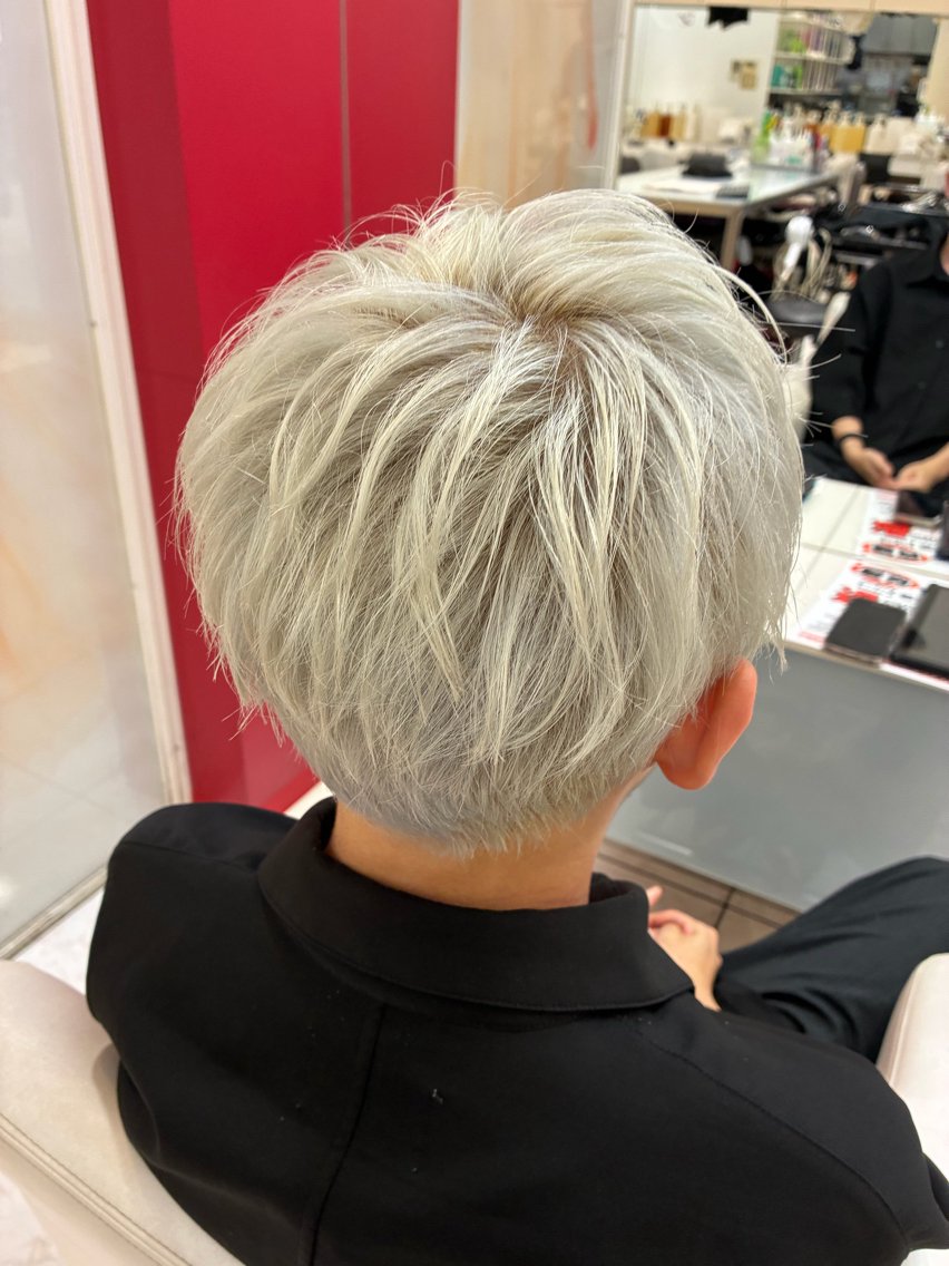 メンズカット＋シャンプーの写真