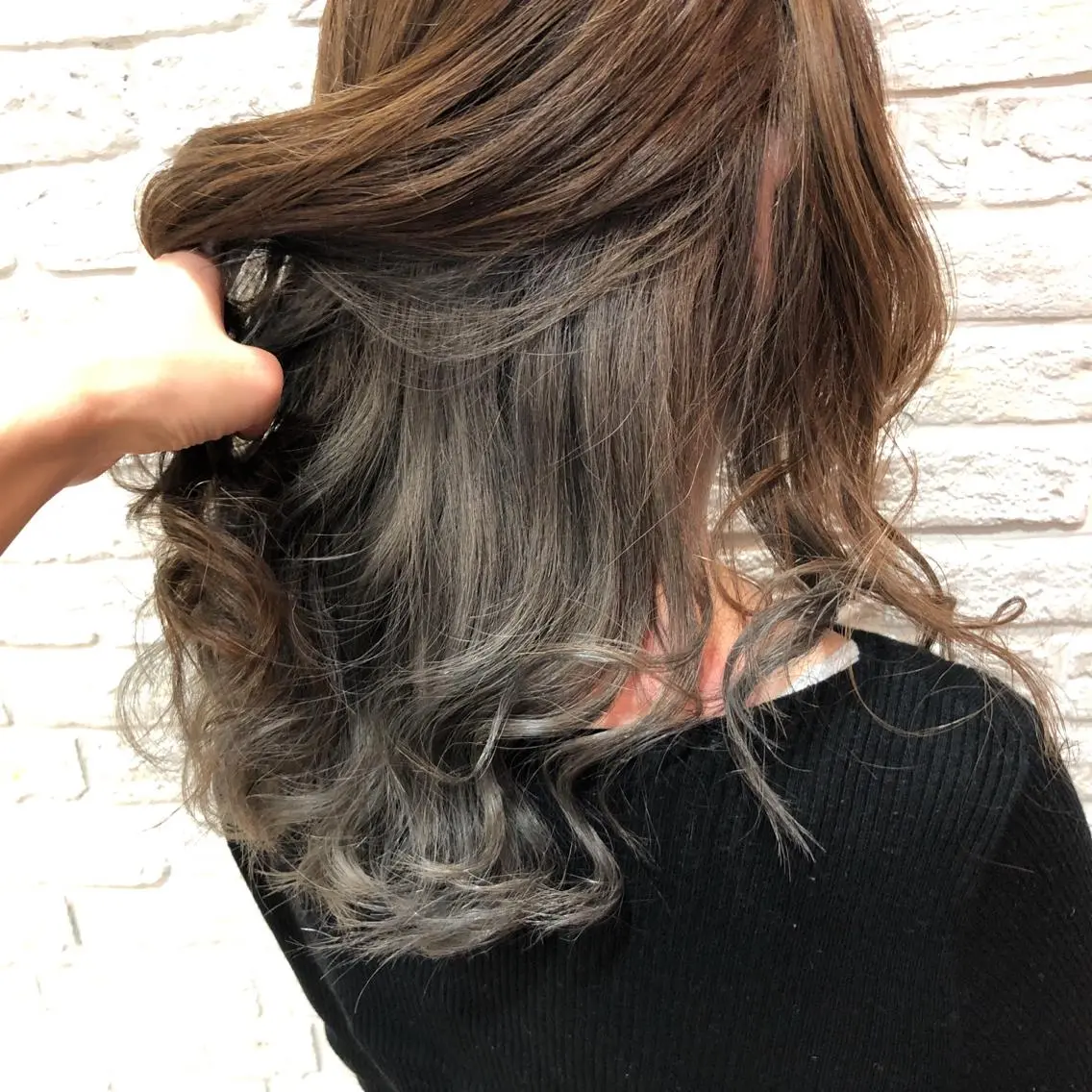 セミロング 反橋 聖のヘアスタイル
