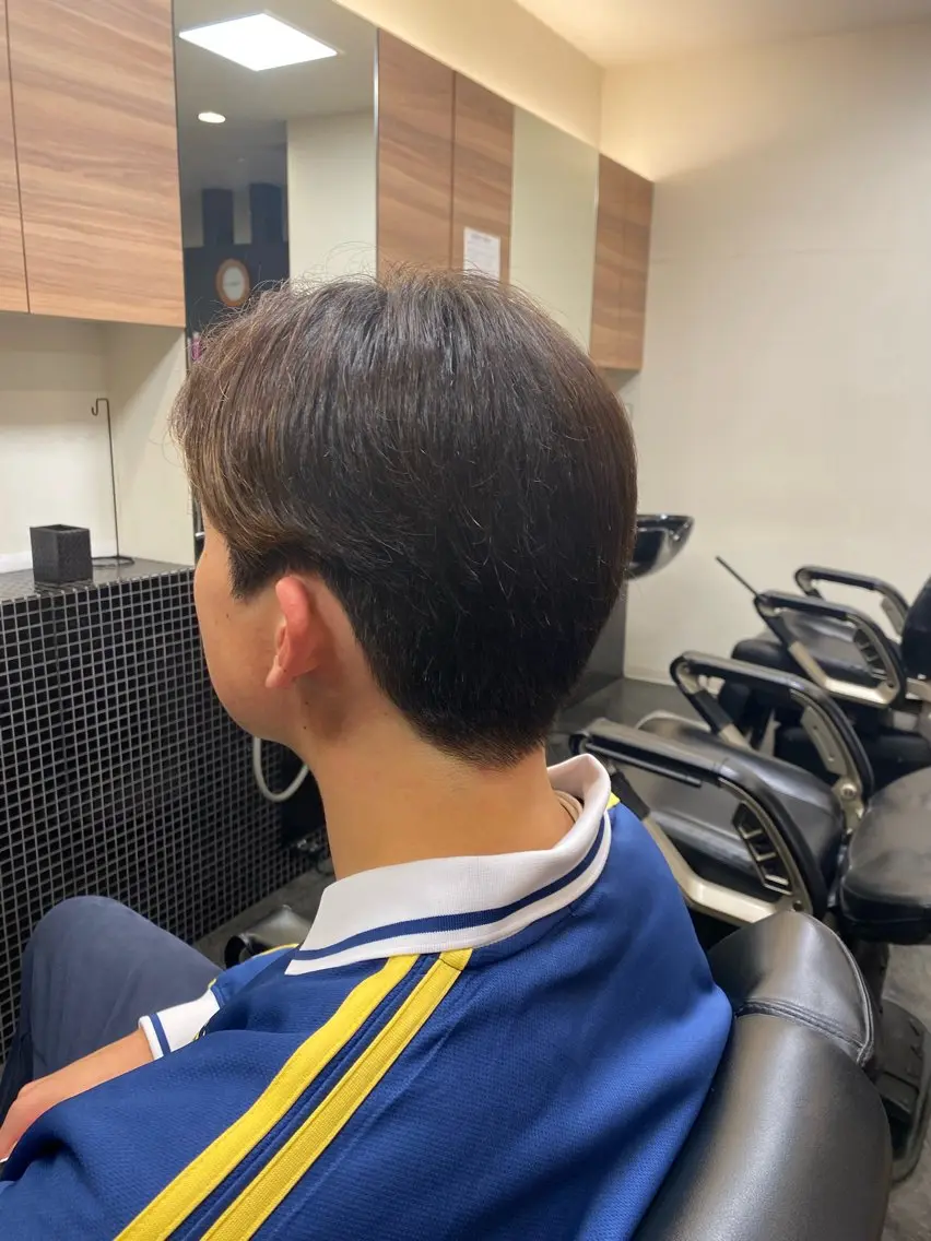 ショート メンズ メンズパーマモデル 大募集中のヘアスタイル