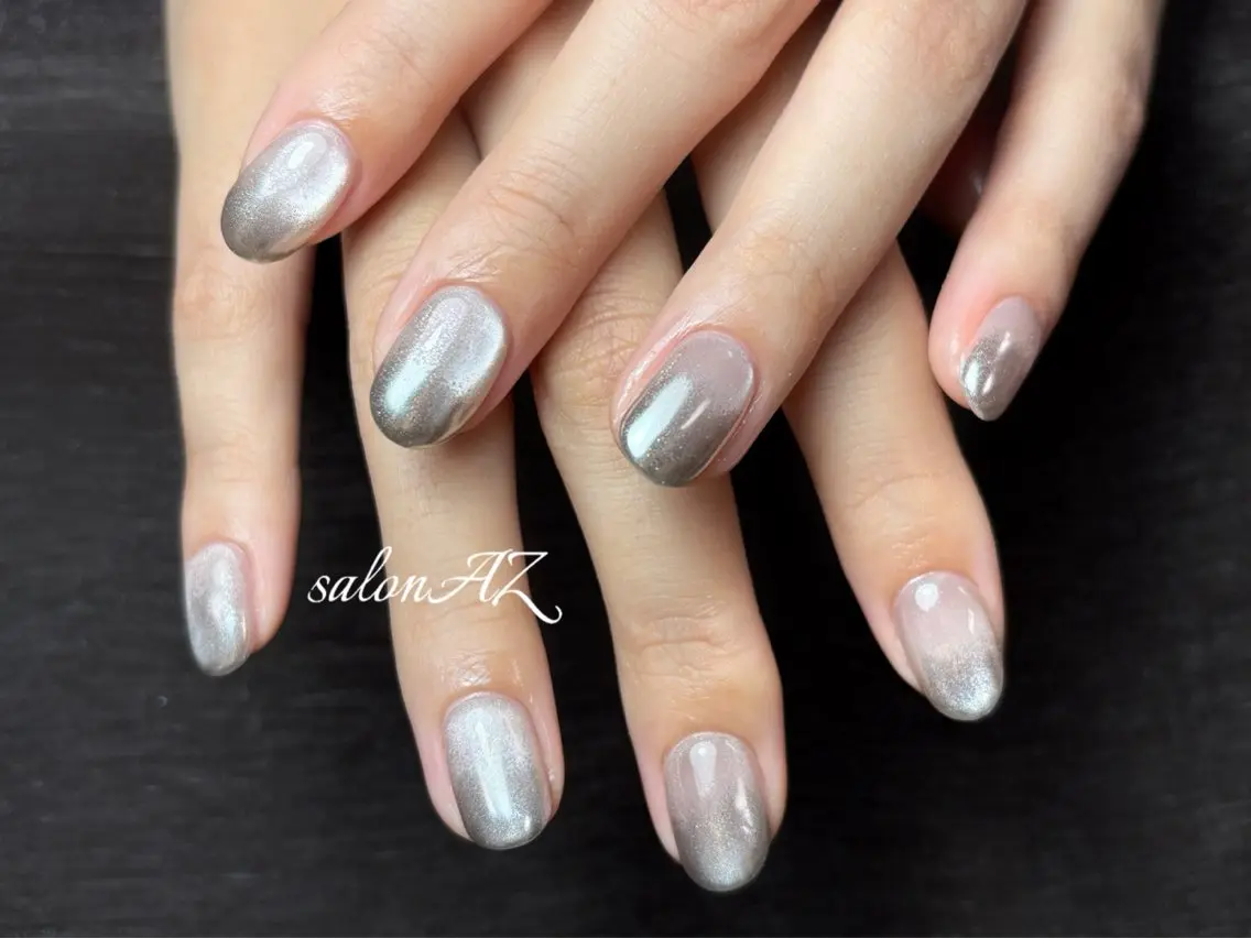 ネイル アートネイル 長さ出し フットネイル フレンチネイル ジェルネイル ハンドネイル salon AZのネイルデザイン