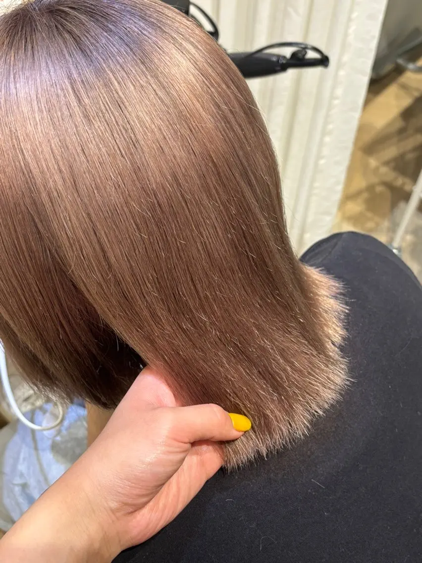 カラー ヘアカラー 透明感カラー/ナナミ ✨のヘアスタイル