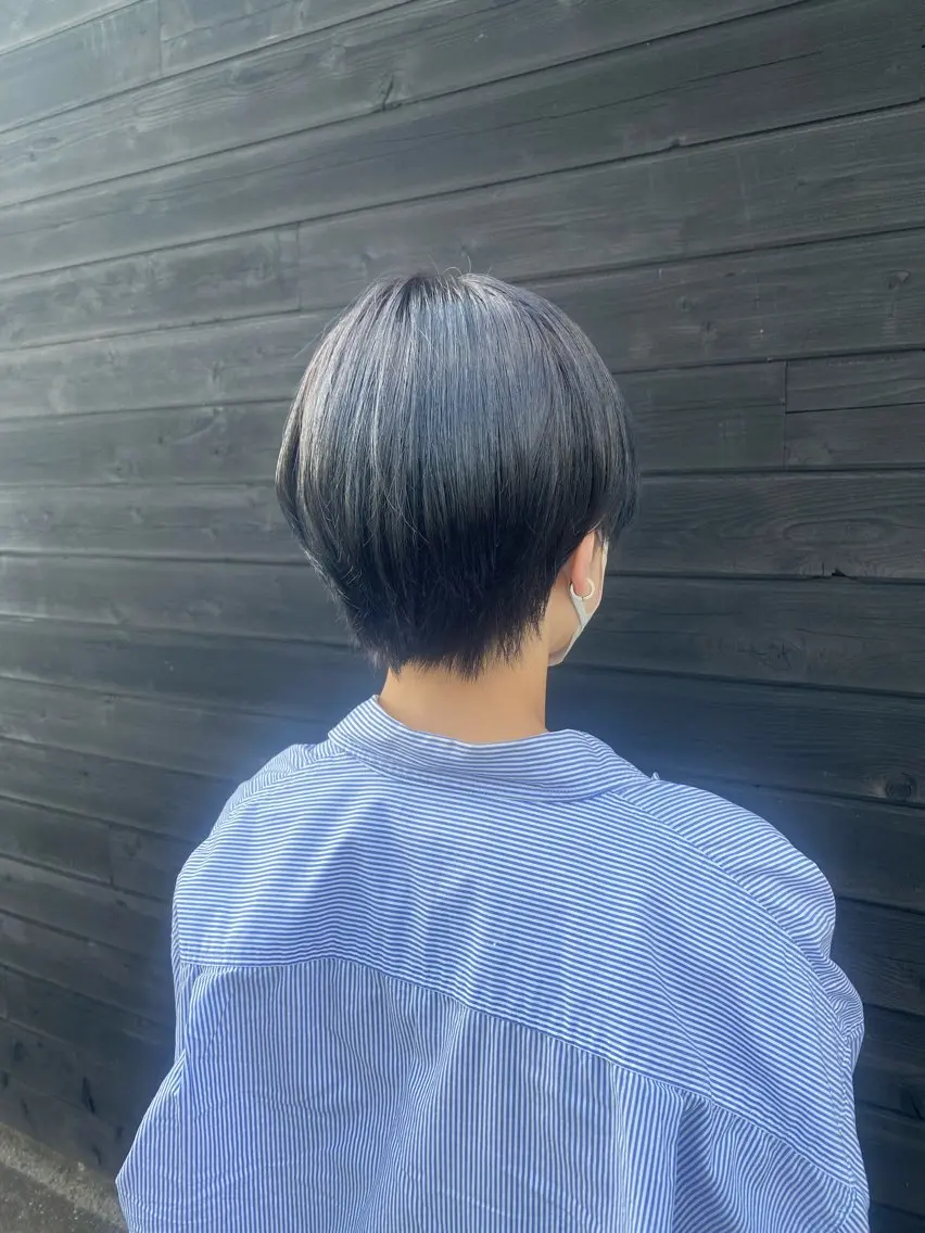 ショート カラー カット ヘアカラー 【nui 茨木】 原田美紅のヘアスタイル
