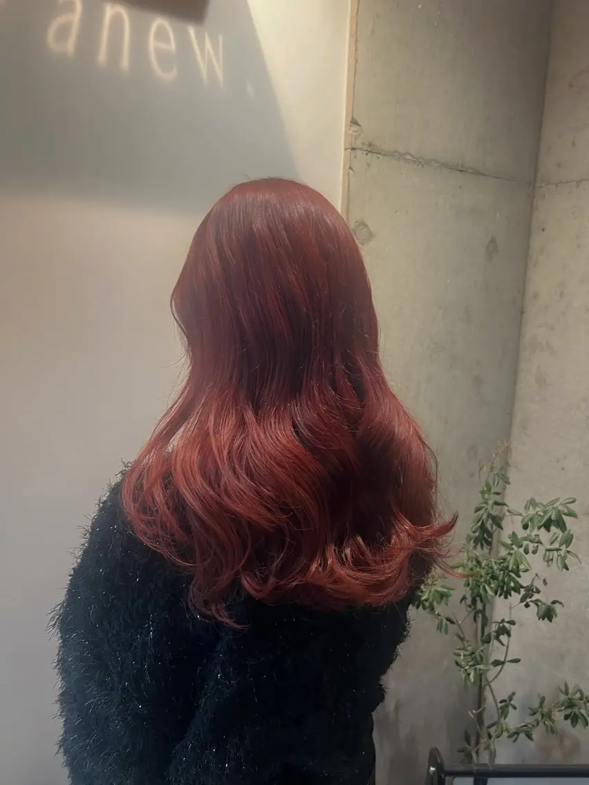 ロング カラー カット ヘアカラー トリートメント 🌝ぷる艶ハイトーン 柔らかヘア🍅まあやのヘアスタイル