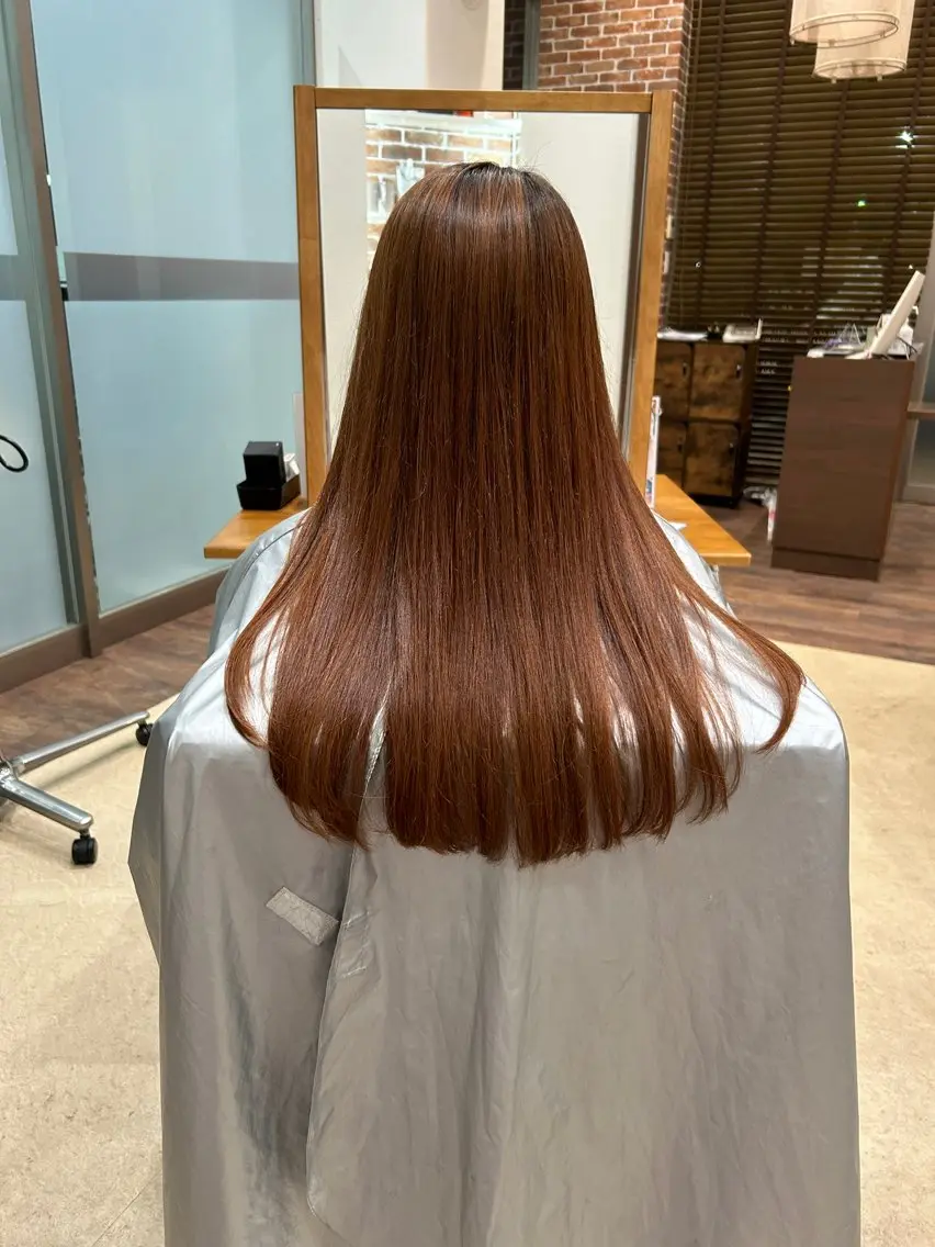 カット＋カラー（白髪染め可）＋縮毛矯正のお得なメニューの写真