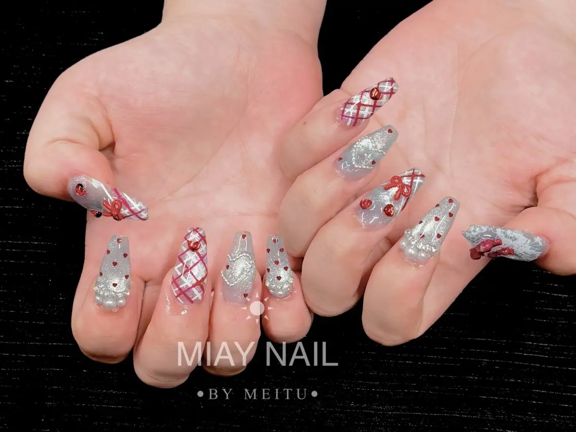 ネイル ハンドネイル 💜MIYA NAIL鶴見店のネイルデザイン