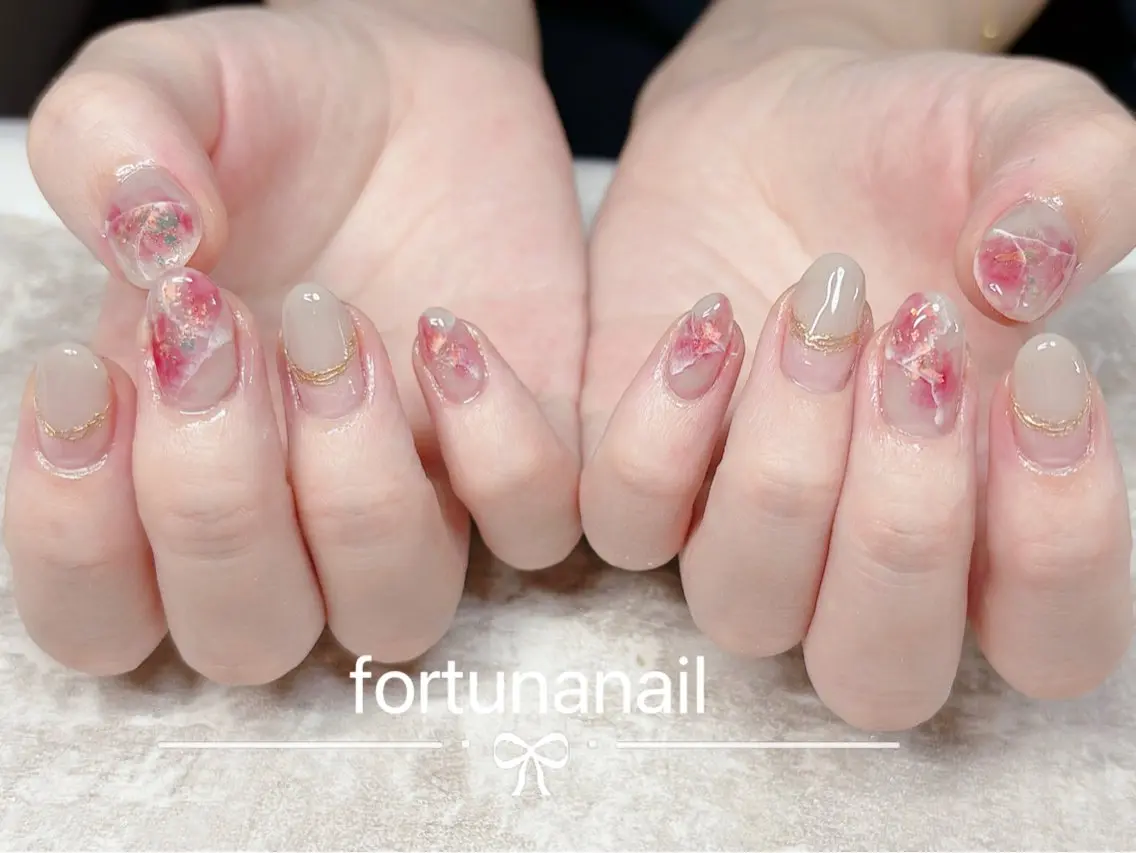 ネイル Nail •Head スパFortunaのネイルデザイン