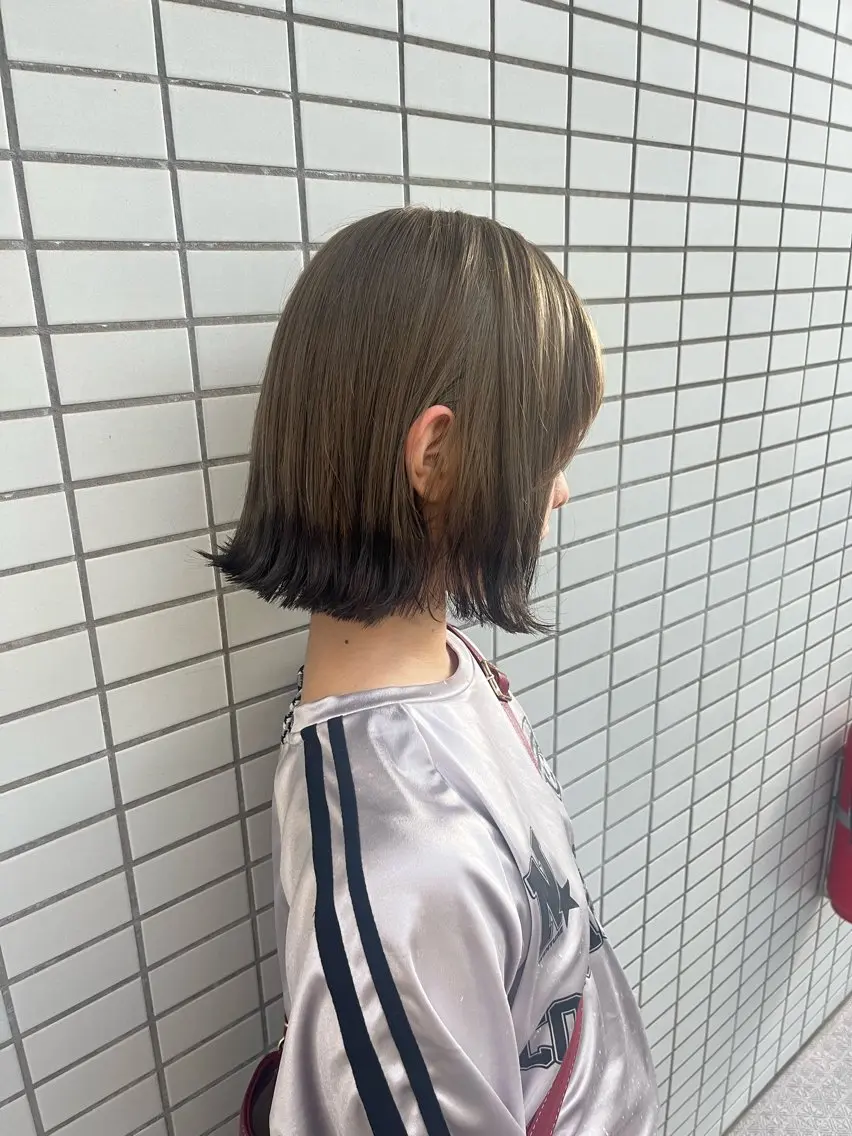ショート カット ヘアカラー CECIL 瑞希のヘアスタイル