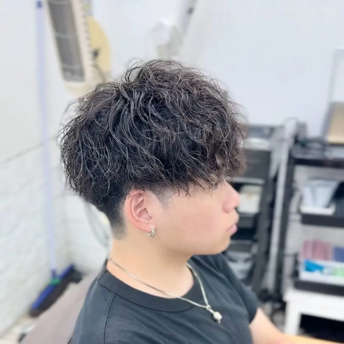 パーマ メンズ カット パーマ 🔥メンズパーマ特化 菅谷尚悠🔥のヘアスタイル