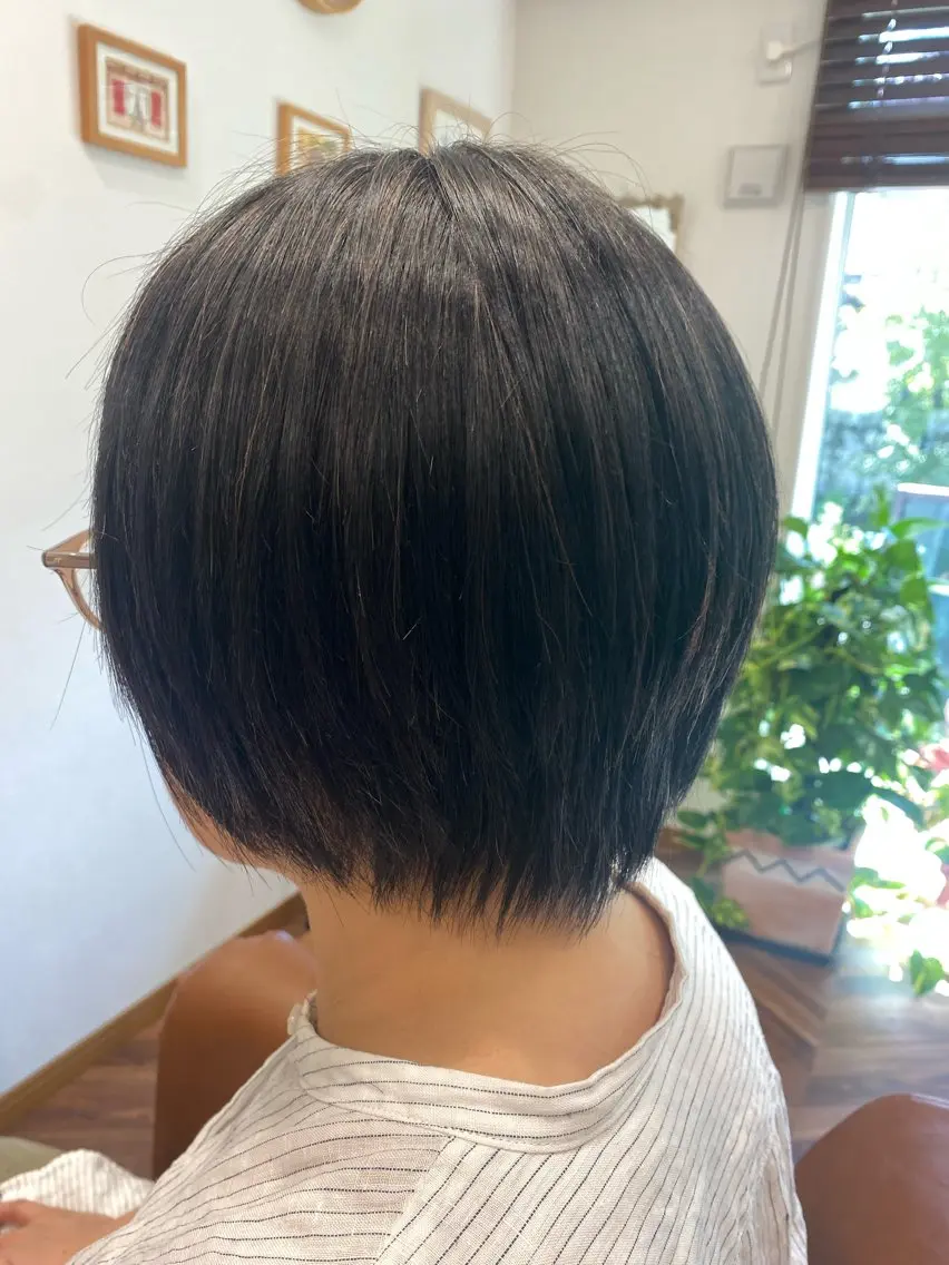 ショート 【似合わせカット 】🦋岩崎 美保🐾のヘアスタイル