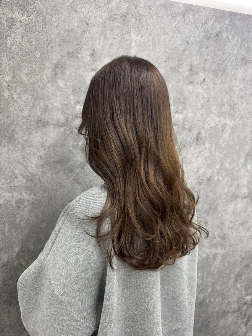 ロング 髪質改善メニュー 長井 美佐子のヘアスタイル