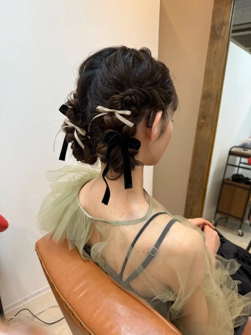 ヘアアレンジ ヘアセット 立川 奈那子のその他イメージ
