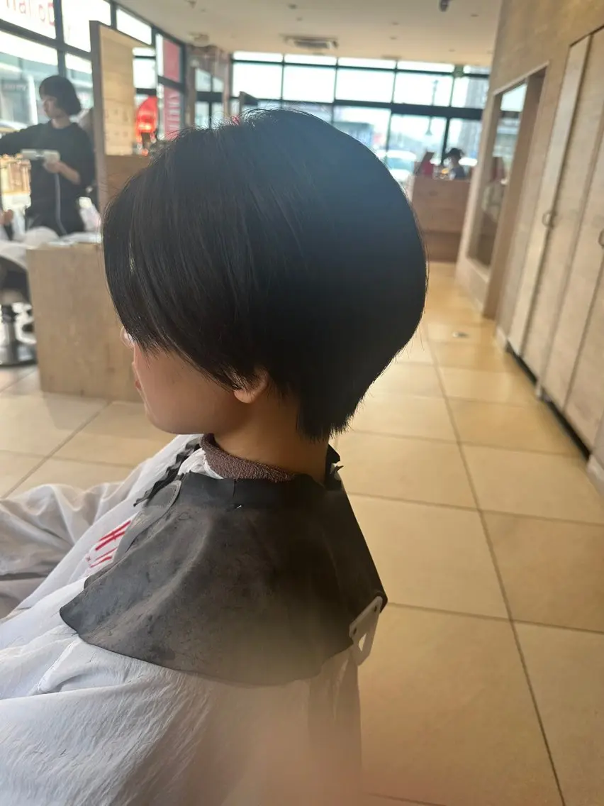 ショート ショートヘア カット EARTH 市ヶ谷店 /  松井のヘアスタイル