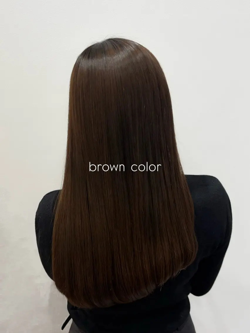 ロング カラー ヘアカラー トリートメント Misaki 🍒のヘアスタイル
