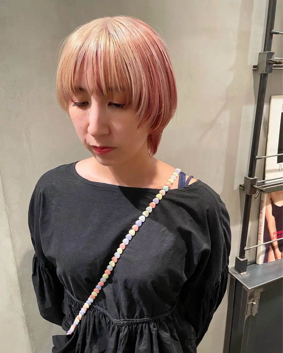 ショート カラー ヘアカラー トリートメント 優作 〜圧倒的信頼〜のヘアスタイル