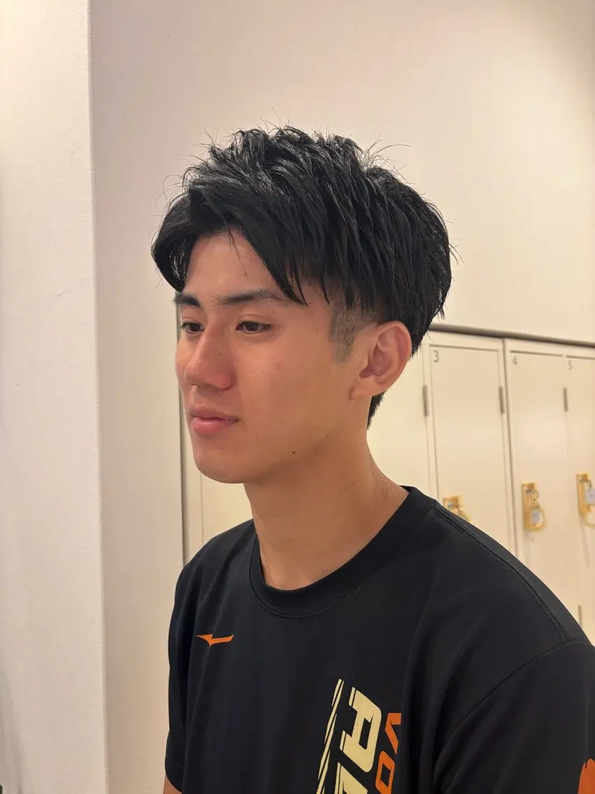 メンズ メンズショート カット ゆづき🩵ྀི /SARA古賀店のヘアスタイル