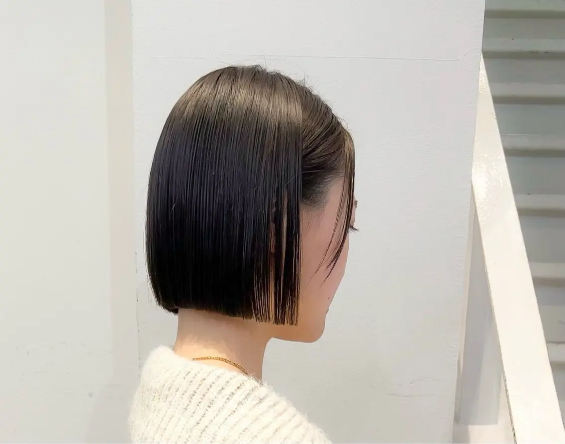 ショート カラー カット ⭐️似合わせボブ ⭐️かえでのヘアスタイル