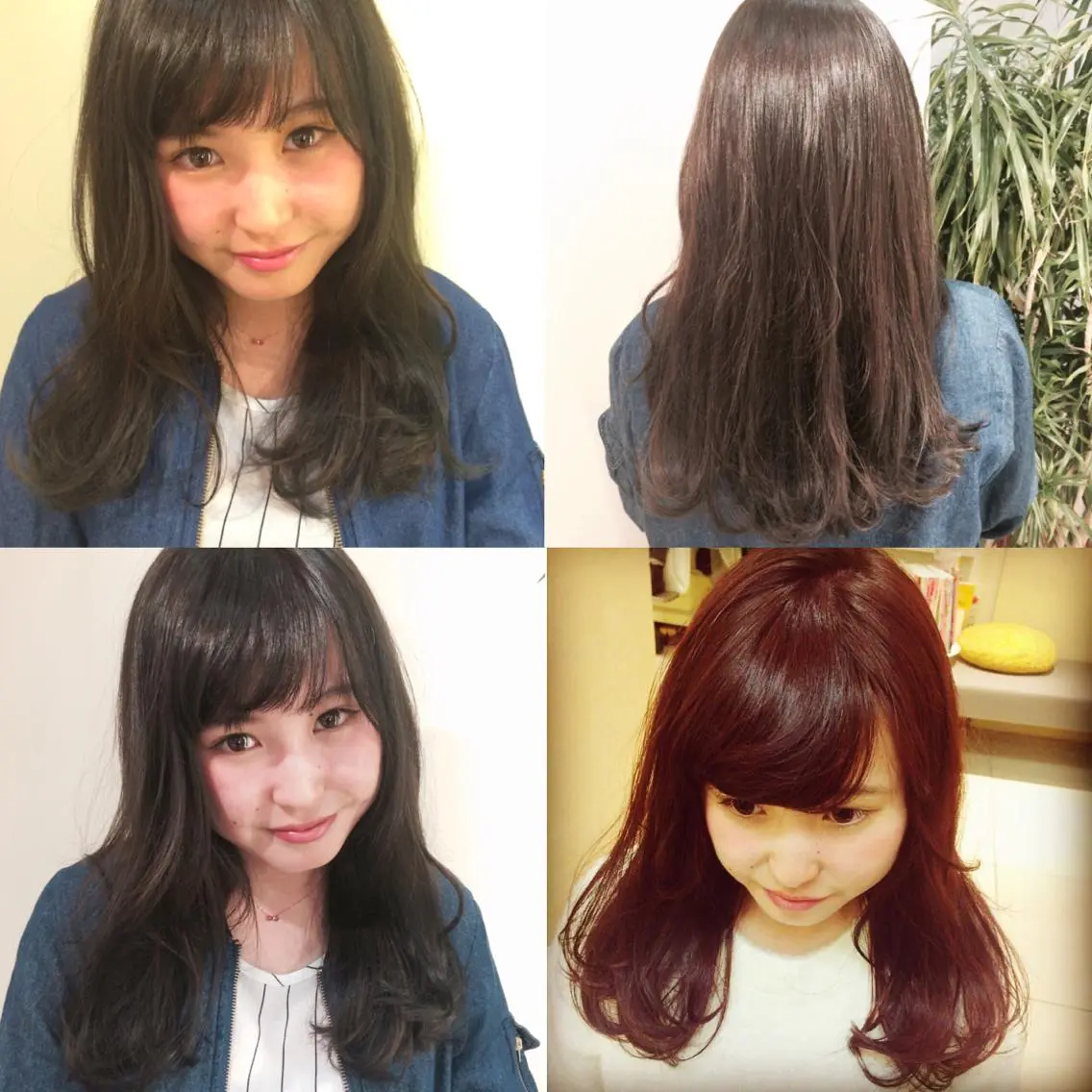 ミディアム カラー アッシュ ピンクカラー 新宿駅近♡個室 ♡関口三都季🌜のヘアスタイル