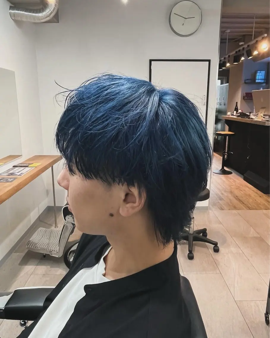 メンズ ヘアカラー 直毛改善特化美容師/ 大森雄貴のヘアスタイル