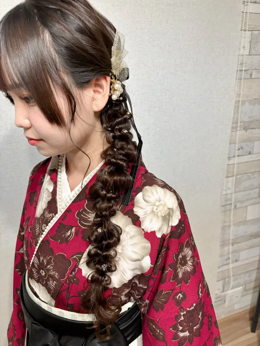 ヘアアレンジ 着付け hair salon【クラン】のヘアスタイル
