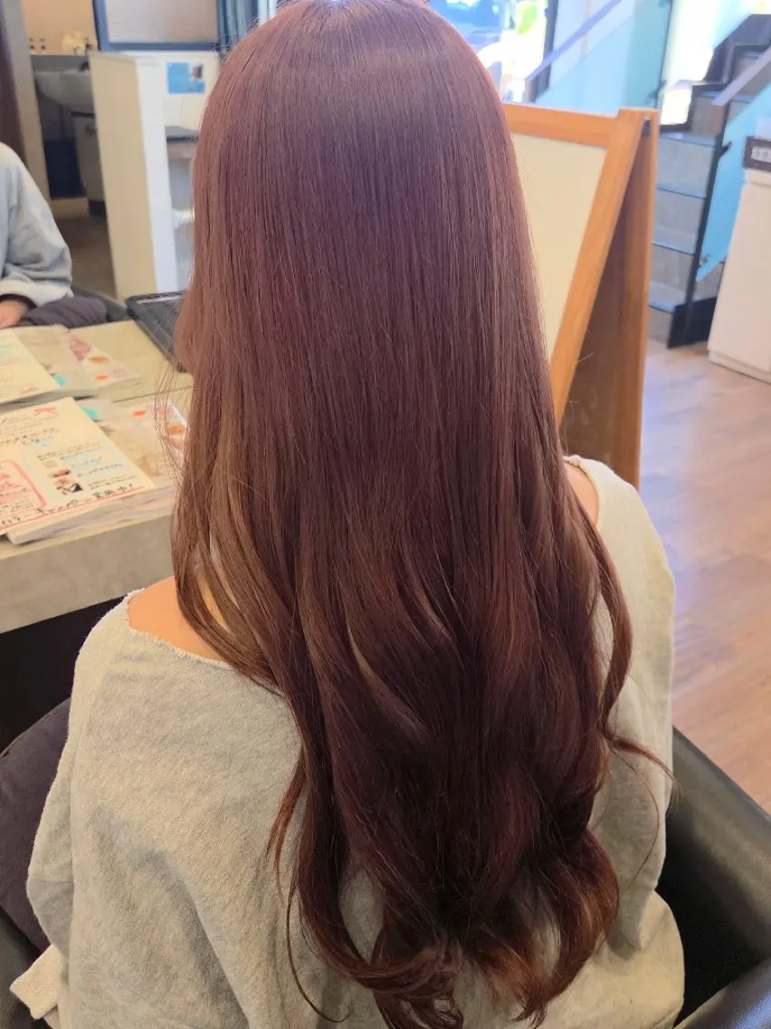 ロング カラー ヘアカラー 関口 友菜のヘアスタイル