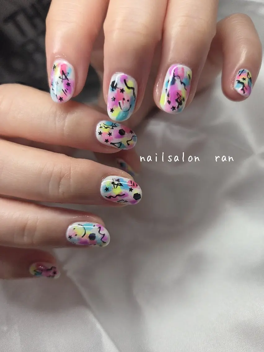 ネイル アートネイル ハンドネイル ハンドケア nailsalon ranのネイルデザイン