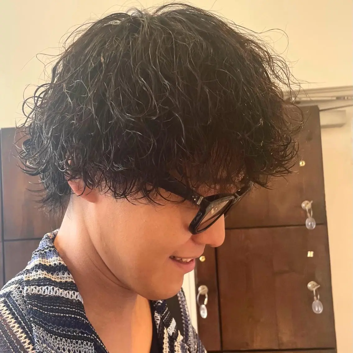 ショート パーマ メンズ カット パーマ すげさやか ✨メンズカットパーマのヘアスタイル