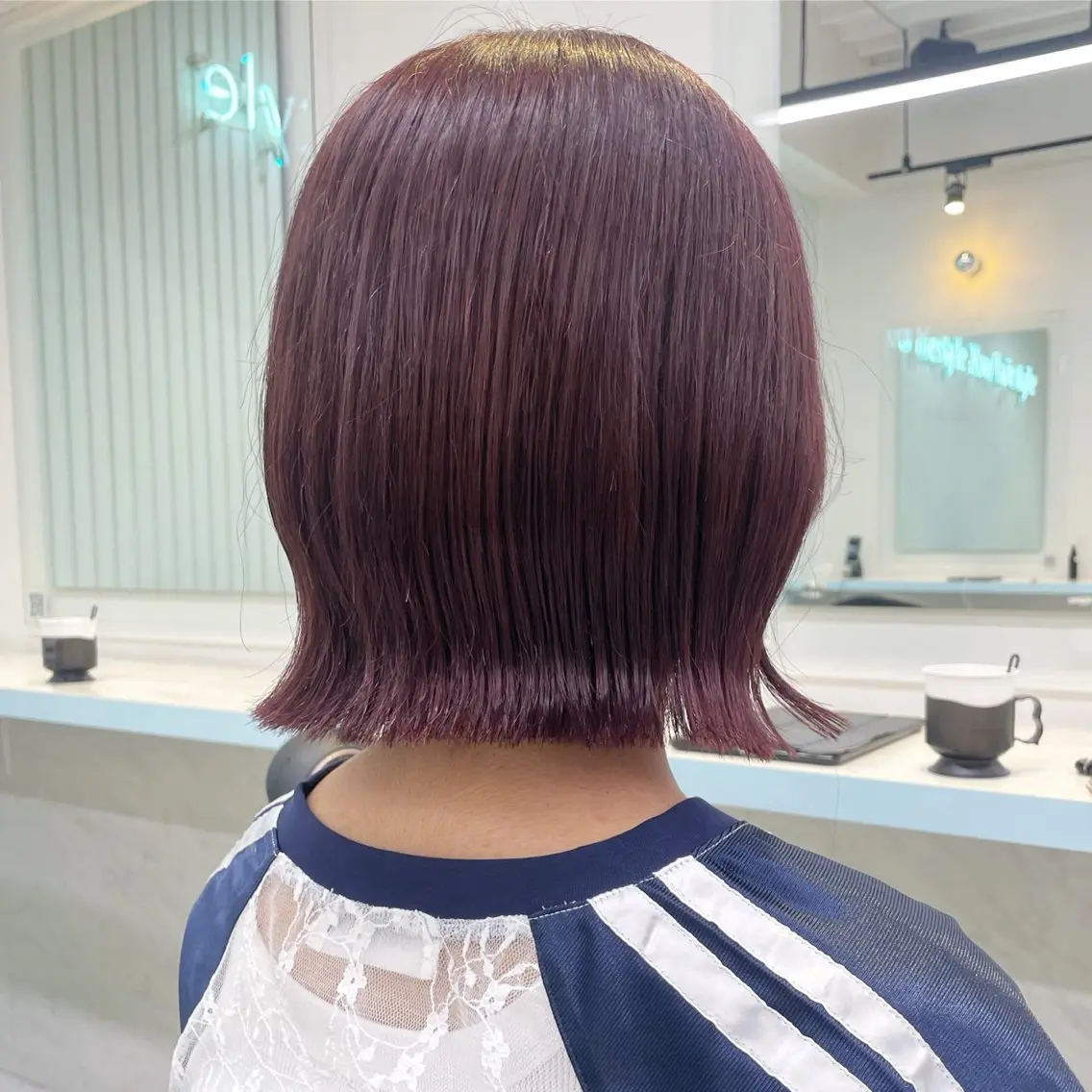 ショート カラー カット ヘアカラー 【美髪矯正/絹髪】 🎀hinano🎀のヘアスタイル