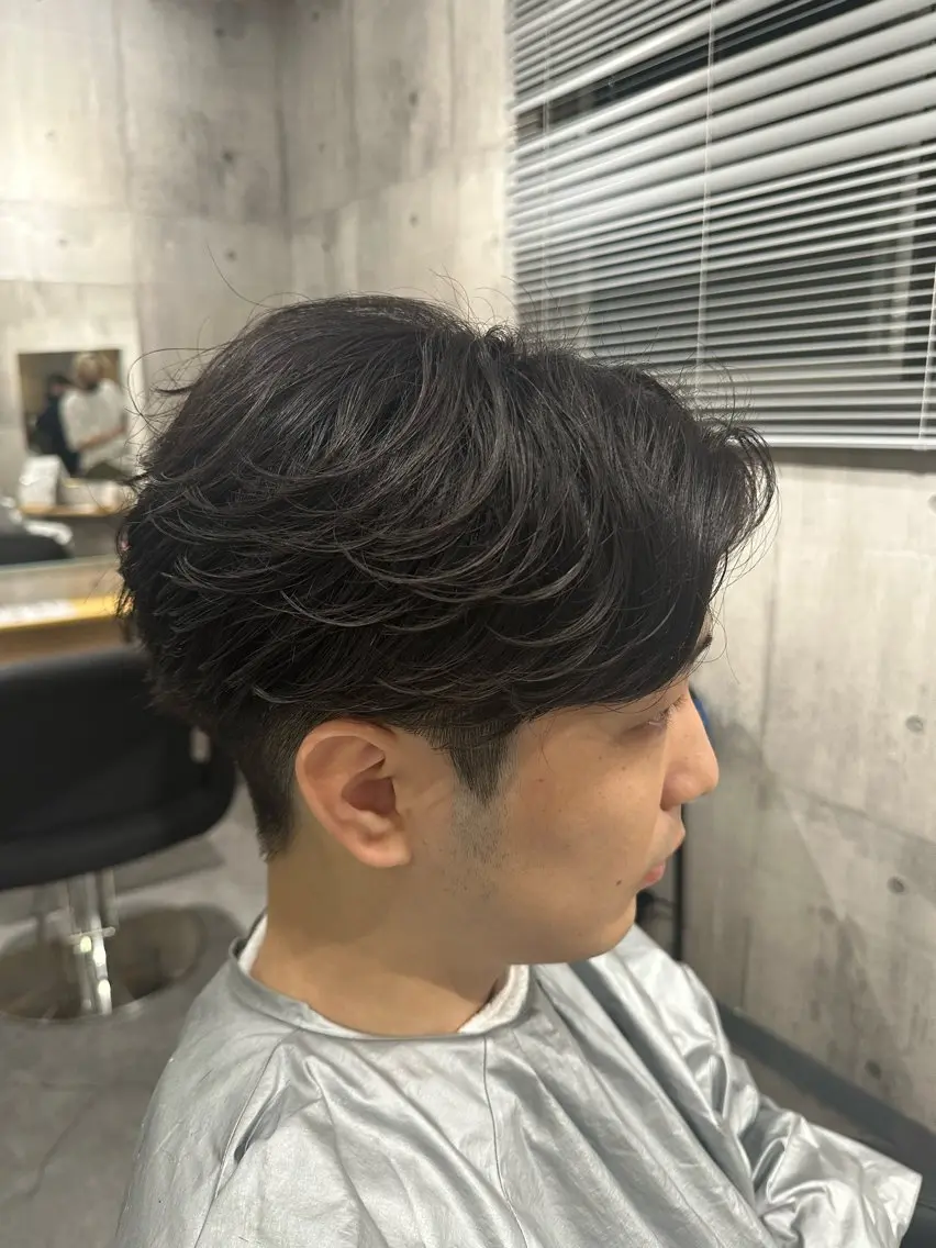 パーマ メンズ メンズパーマ ニュアンスパーマ タクミ/名駅/栄 メンズ特化型美容師のヘアスタイル