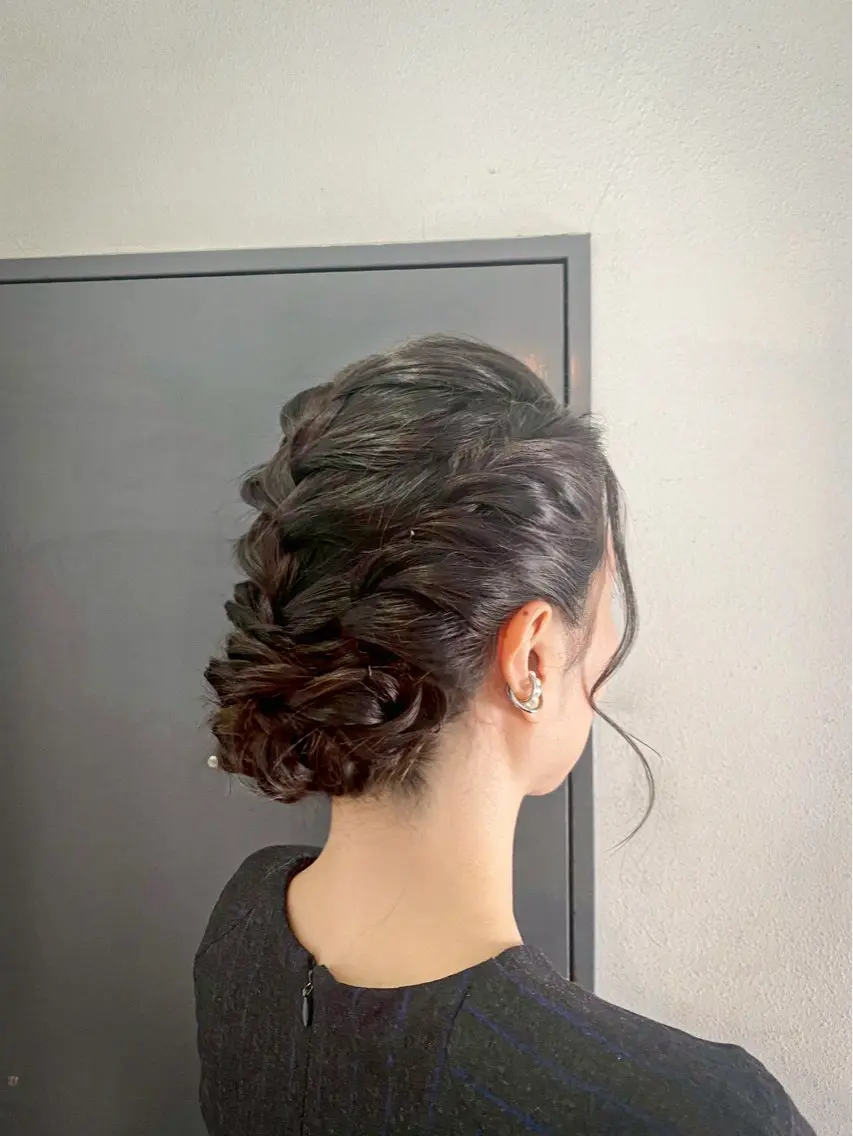ヘアアレンジ hair make もりした ゆうのヘアスタイル