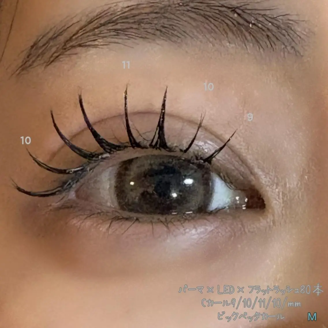 マツエク・マツパ マツエク Natural Okawaのマツエク・マツパデザイン