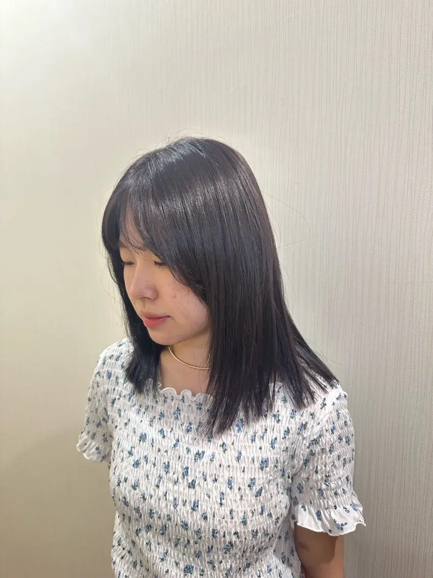 ミディアム カラー グレージュ ラベンダーカラー ラベンダーグレージュ ラベンダーグレー 【naitre】 sakuraのマツエク・マツパデザイン