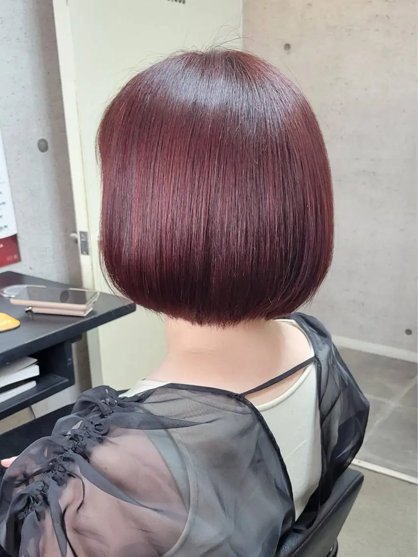 ミディアム カットモデル✂︎ 光翼のヘアスタイル