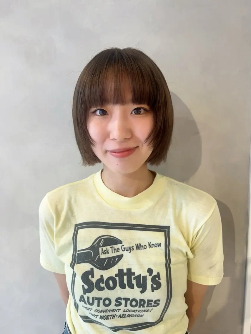 🌸新規限定🎶似合わせカット+カラー+2stepトリートメント💛💛透明感カラー/艶カラーの写真