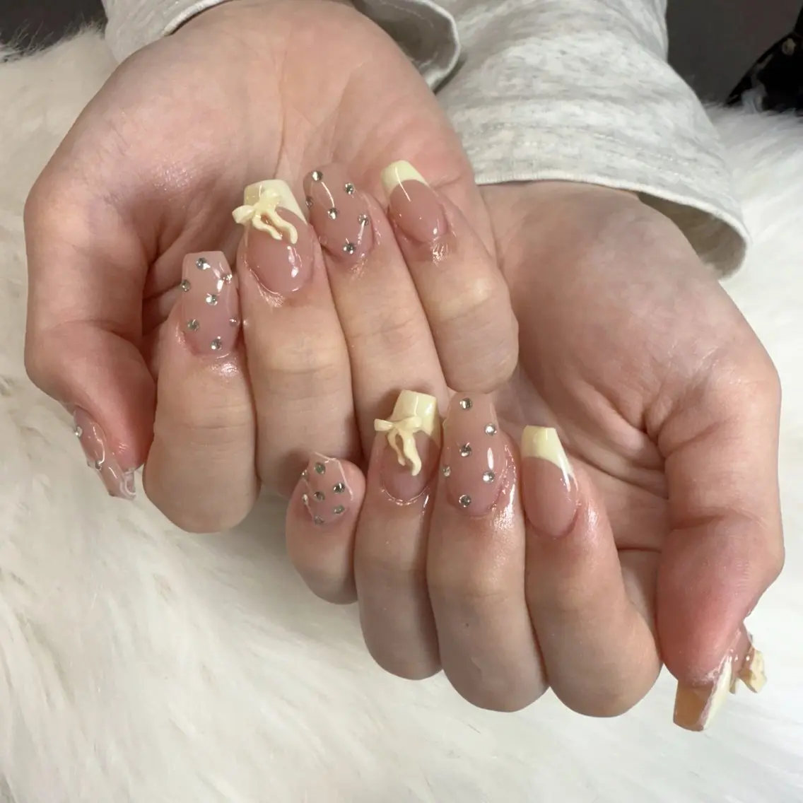 ネイル ハンドネイル 🧸yuki🍯 パラジェル取扱店🐝のネイルデザイン