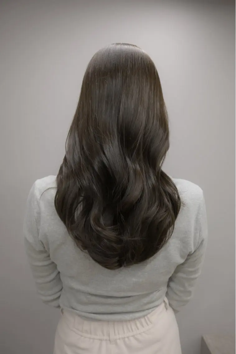 ロング カラー 日南乃/柔らか ブラウンカラーのヘアスタイル