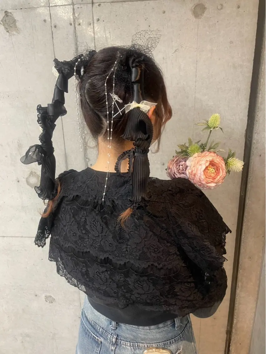 ロング ヘアアレンジ 美髪× ヘアセット✨Araiのヘアスタイル