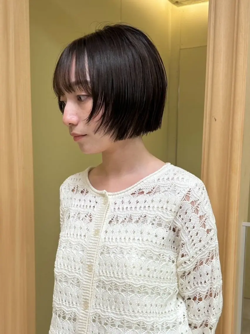 ボブ人気No,1✨ TAME副店長のヘアスタイル