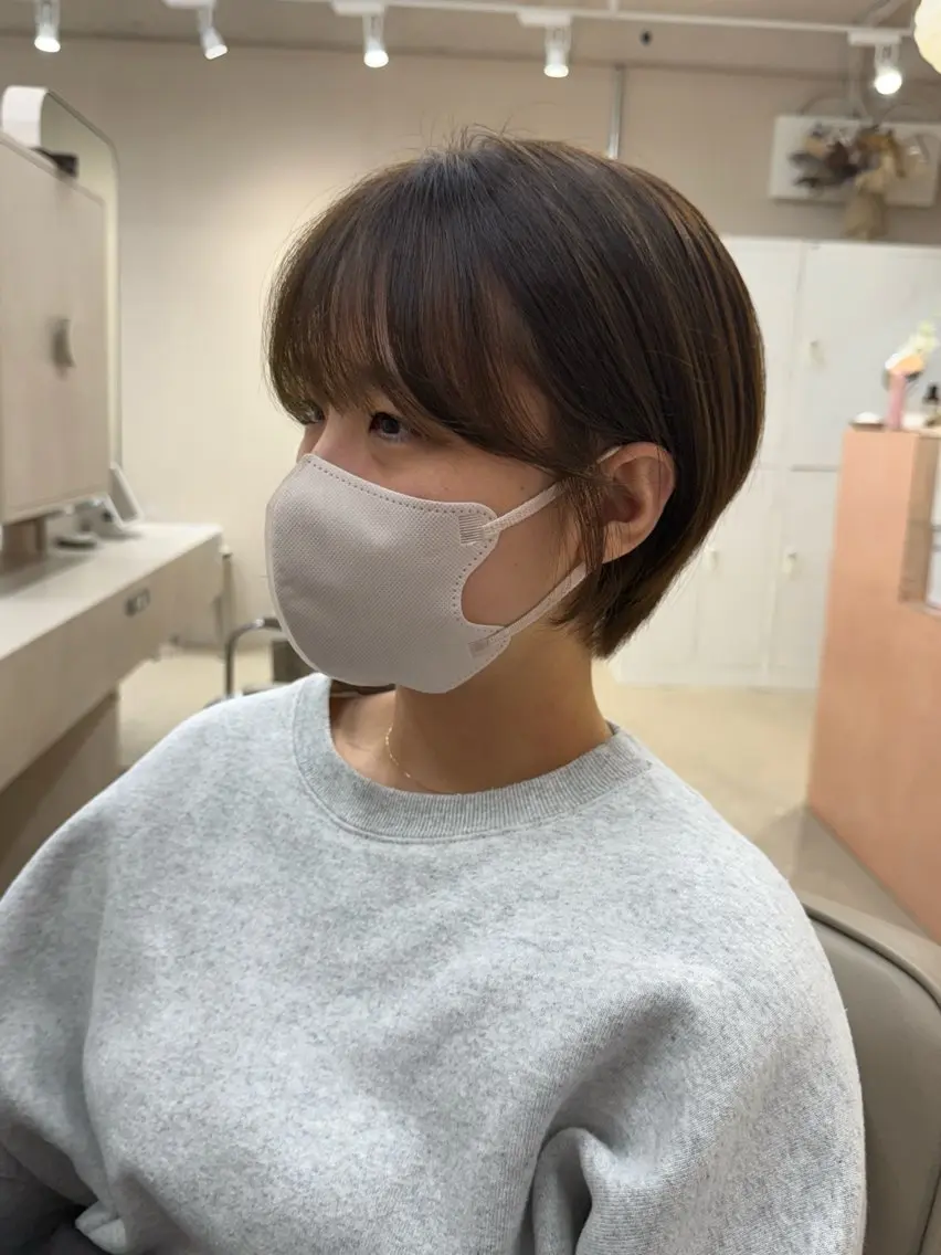 ショート maya🫧ショー ト/ボブカット🩵のヘアスタイル