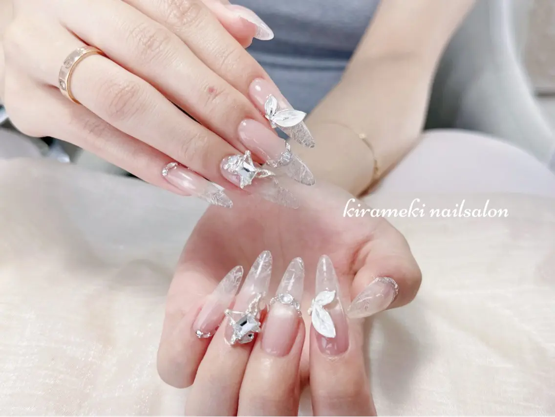 ロング ハンドネイル kirameki nail salonのネイルデザイン